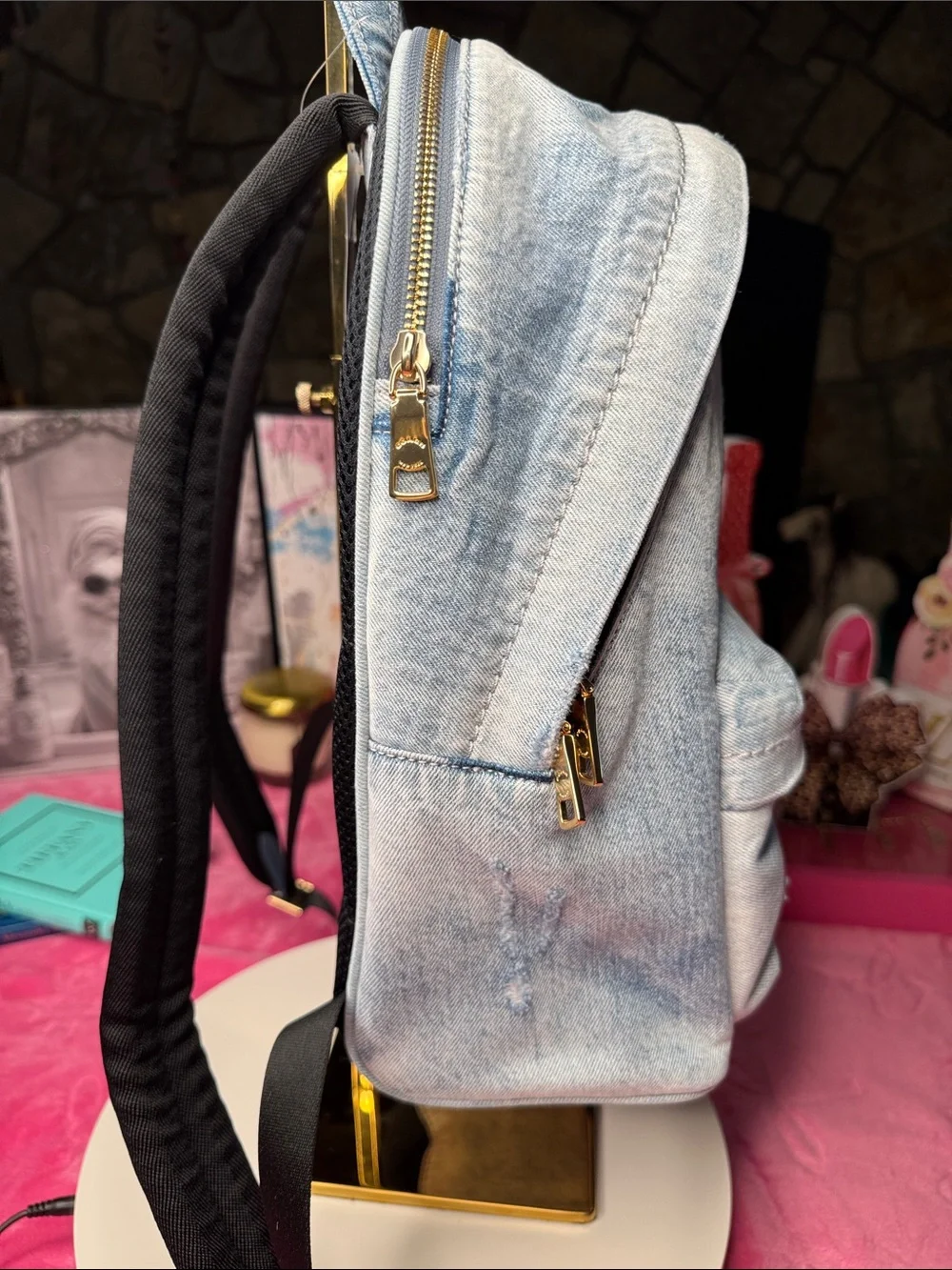 Coach Distressed Denim Backpack NWT – Style CEF27 – 11x13x5